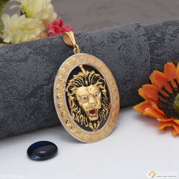 1 Gram Gold Plated Lion Chic Design Superior Quality