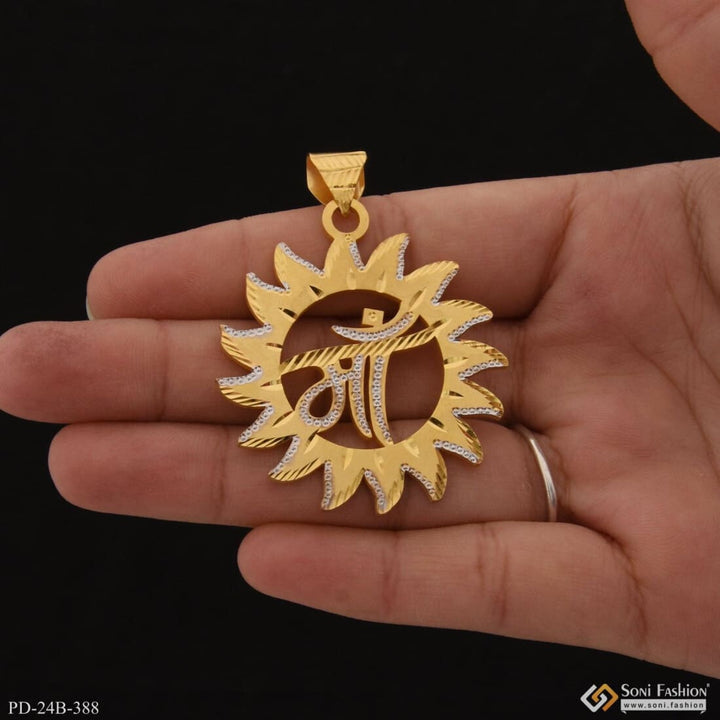 1 Gram Gold Plated Maa Exceptional Design High-quality