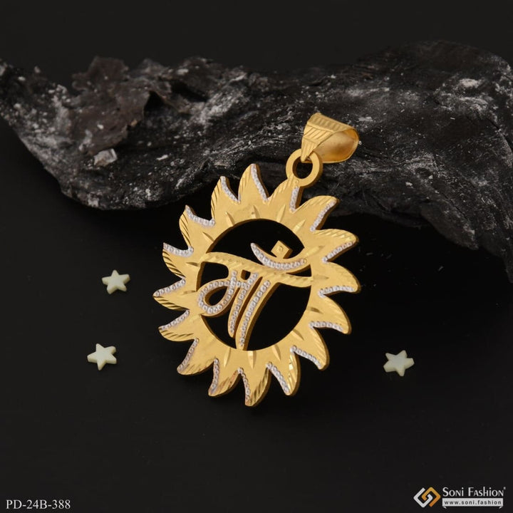 1 Gram Gold Plated Maa Exceptional Design High-quality