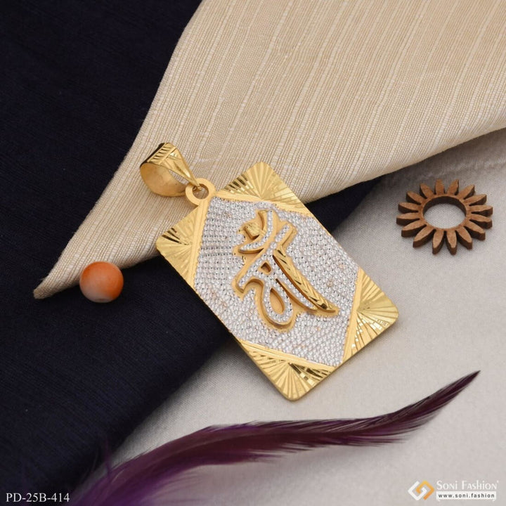 1 Gram Gold Plated Maa Exceptional Design High-quality