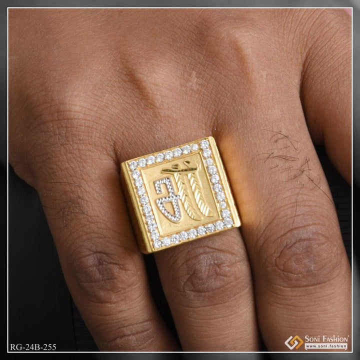 1 Gram Gold Plated Maa Exquisite Design High-quality Ring