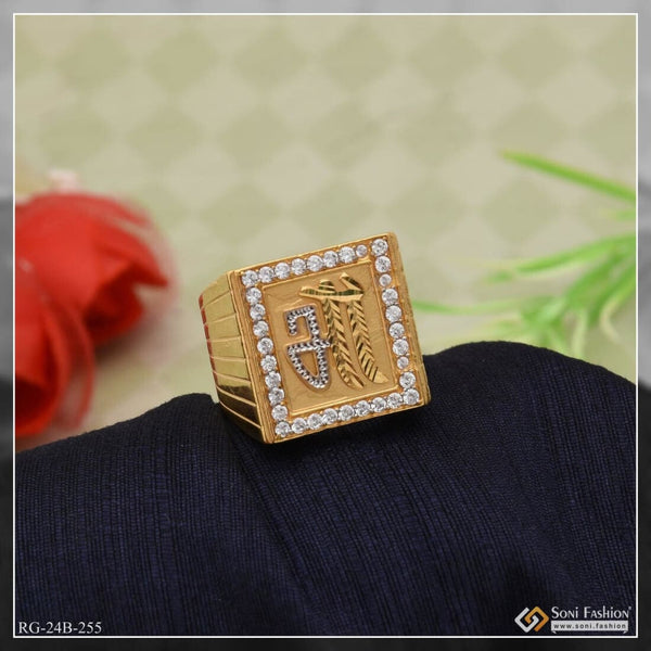 1 Gram Gold Plated Maa Exquisite Design High-quality Ring