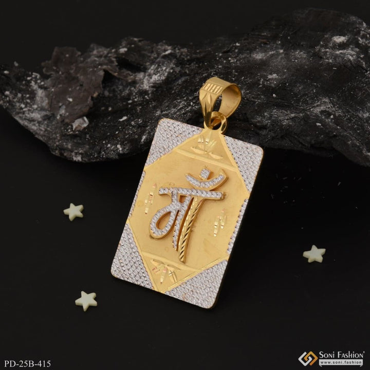 1 Gram Gold Plated Maa Latest Design High-quality Pendant