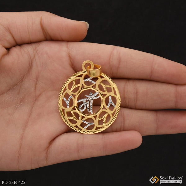 1 Gram Gold Plated Maa Latest Design High-quality Pendant