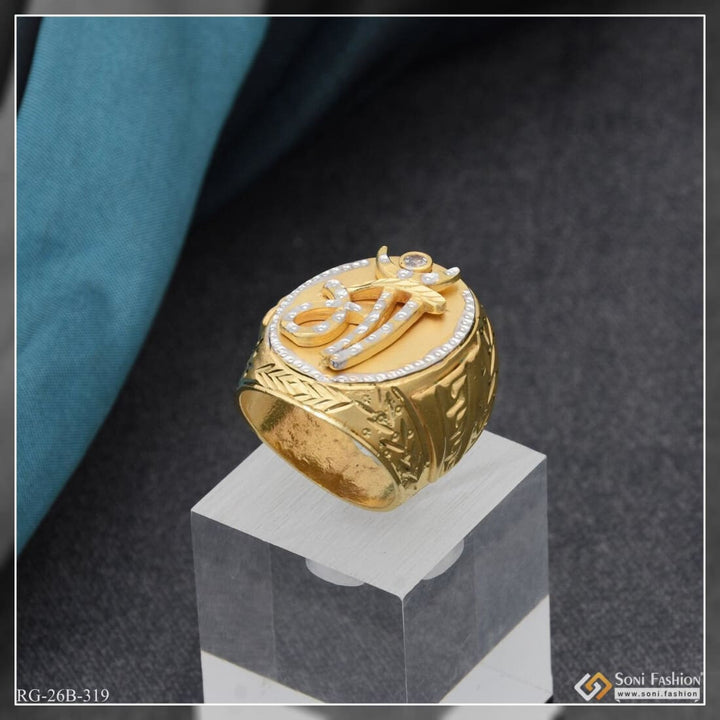 1 Gram Gold Plated Maa Superior Quality Gorgeous Design