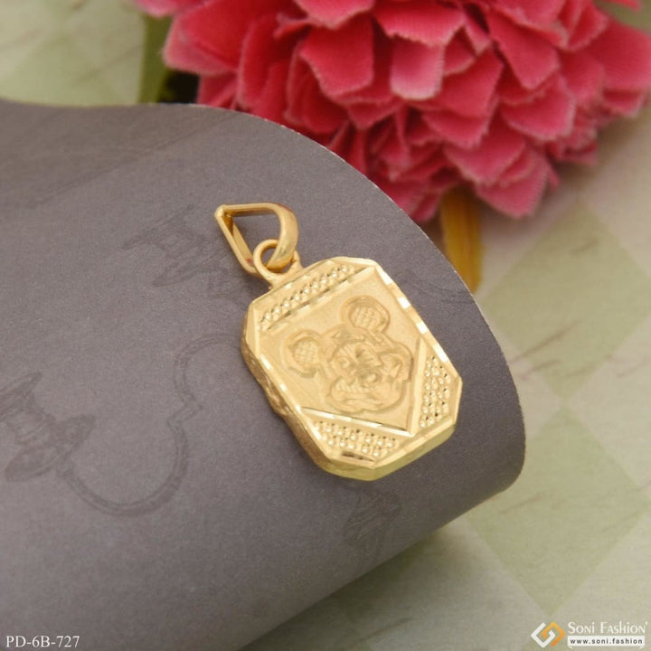 1 gram gold plated mickey pendant for children | kids |