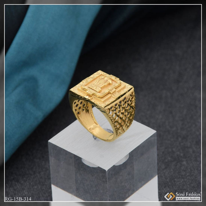 1 Gram Gold Plated Mudra Classic Design Superior Quality