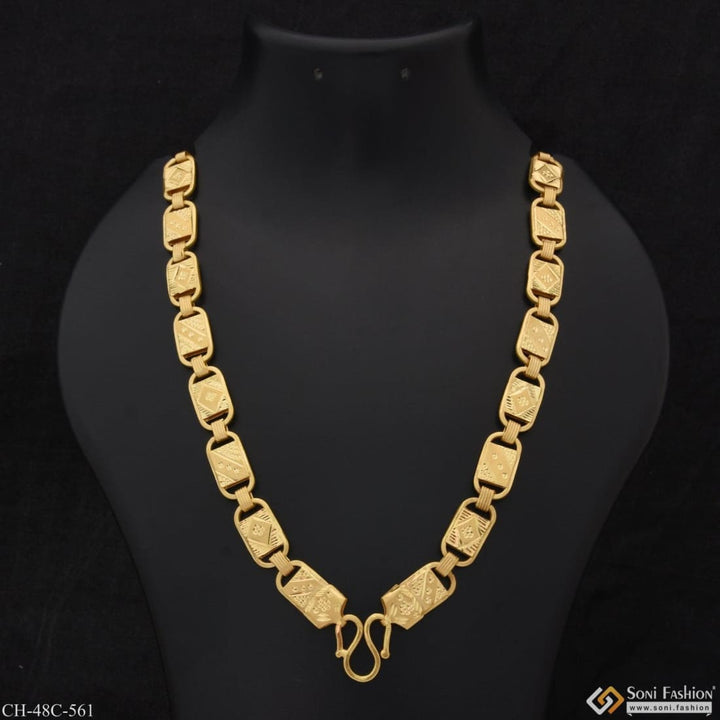 1 Gram Gold Plated Nawabi Latest Design High-quality Chain