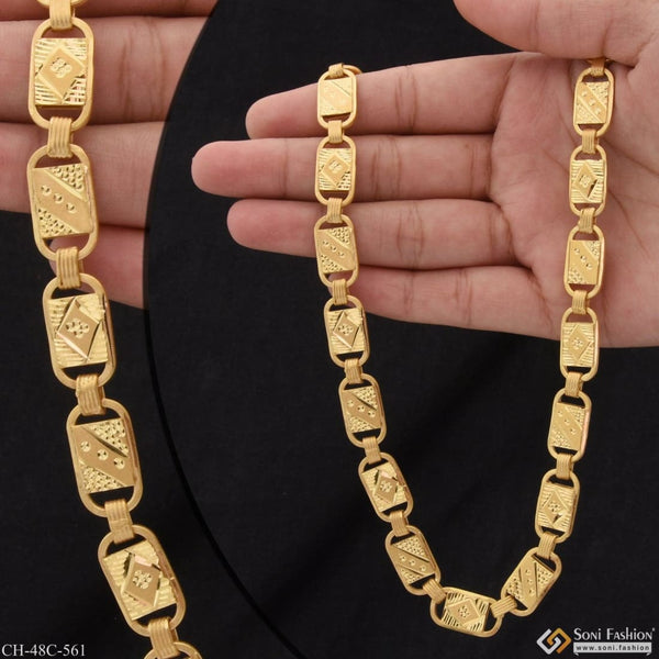 1 Gram Gold Plated Nawabi Latest Design High-quality Chain