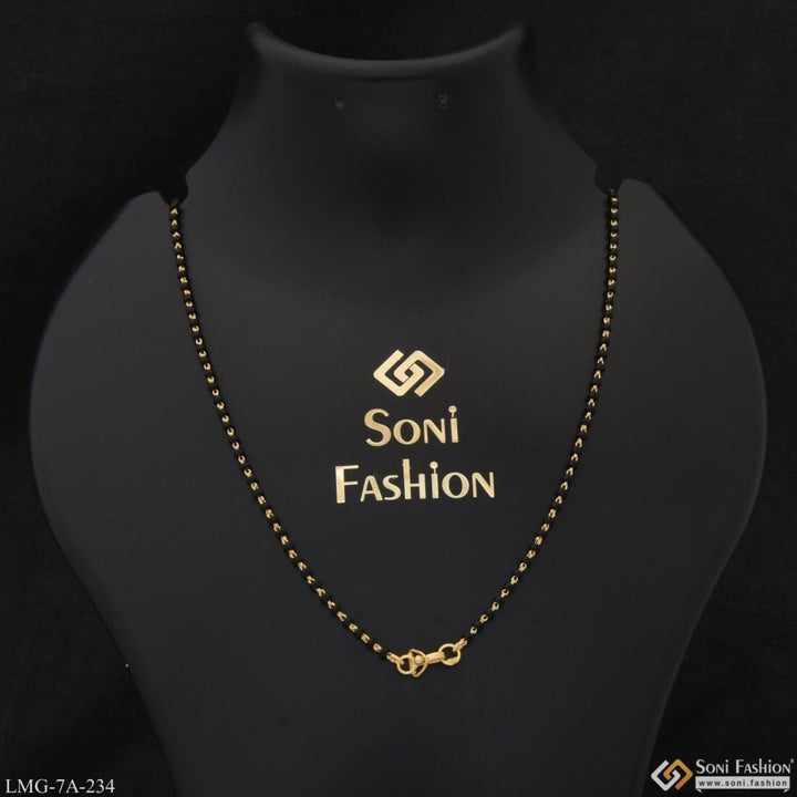 1 Gram Gold Plated With New Style Mangalsutra Dori