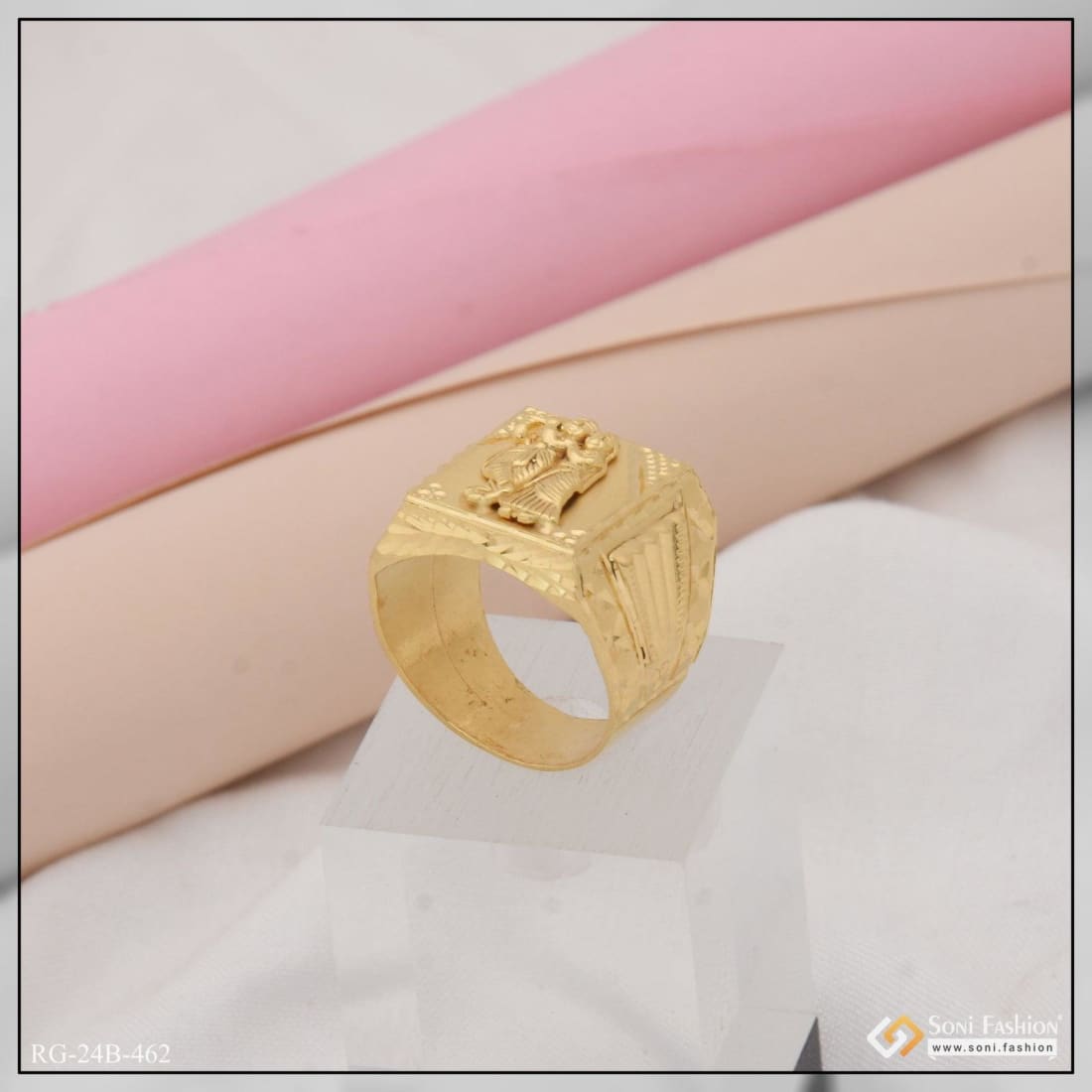 Men 4.450 Gm Gold Diamond Rings at Rs 22250/piece | Gents Gold Ring in  Rewari | ID: 23197223833