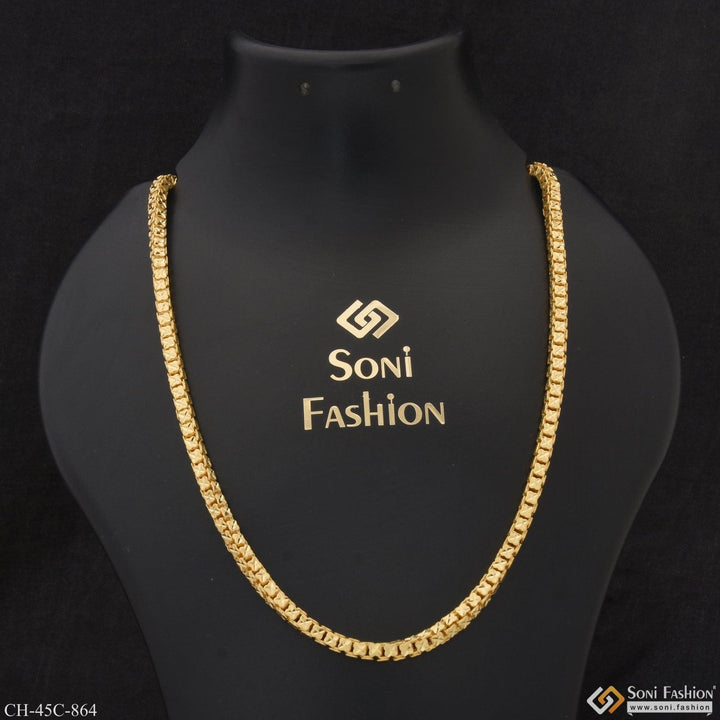 1 Gram Gold Plated Rajwadi Fancy Design High-quality Chain