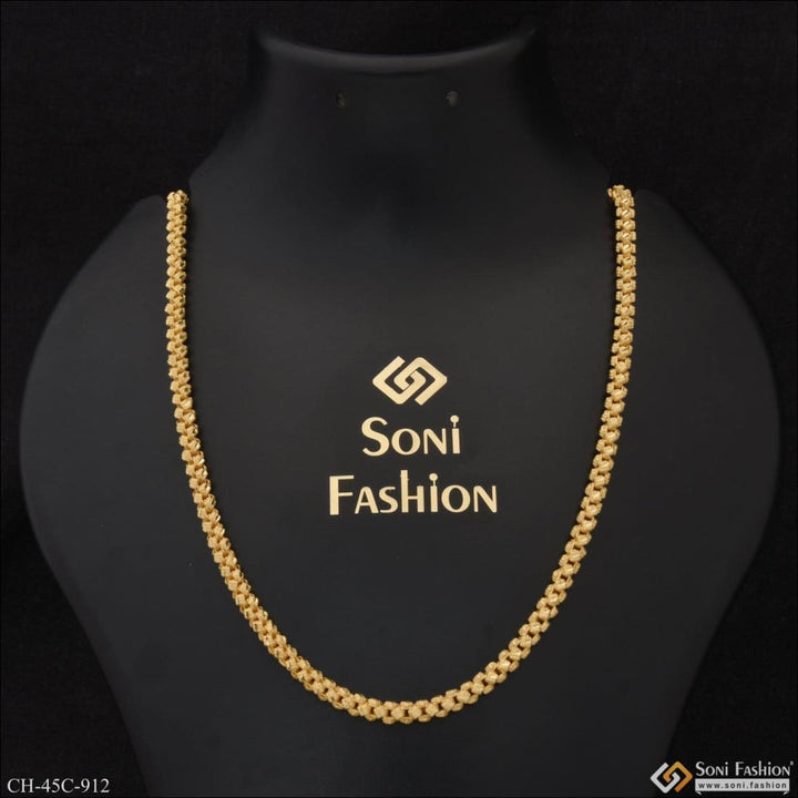 1 gram gold plated rajwadi fancy design high-quality chain