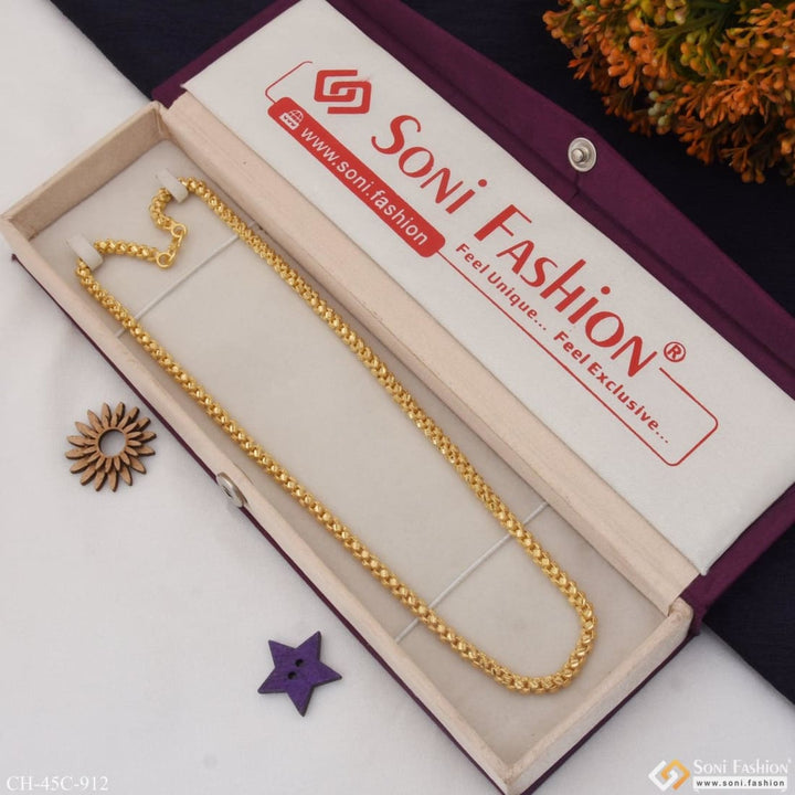 1 gram gold plated rajwadi fancy design high-quality chain