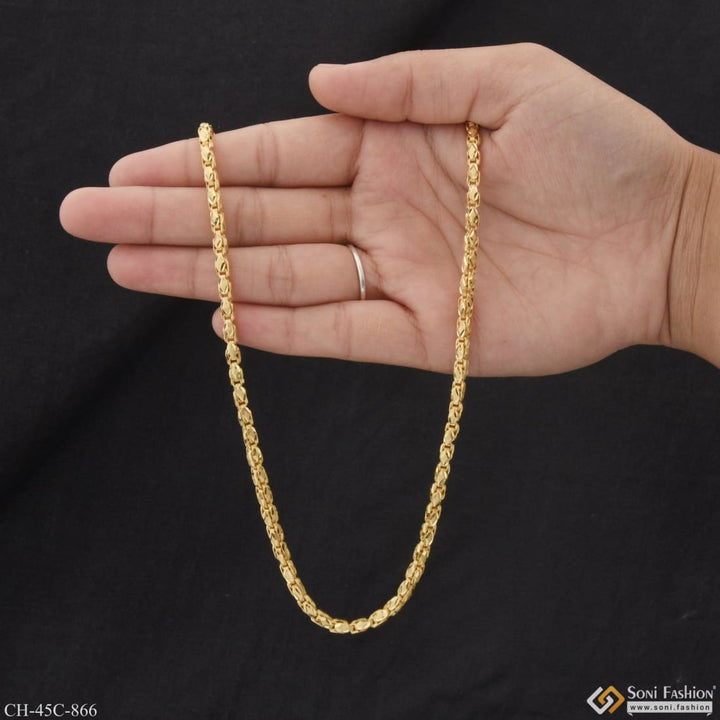 1 gram gold plated rajwadi lovely design high-quality chain