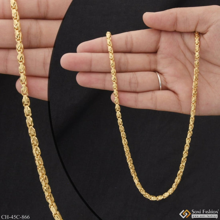 1 gram gold plated rajwadi lovely design high-quality chain