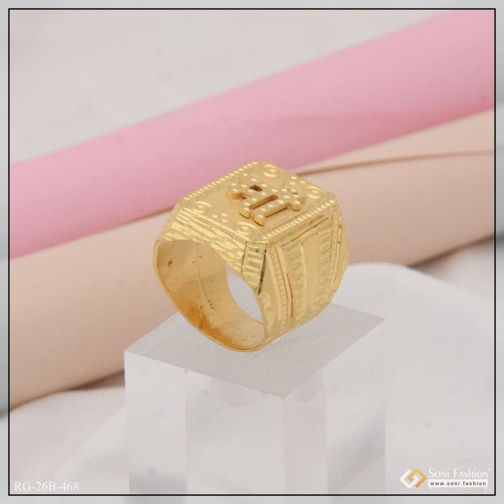 1 gram gold plated maa superior quality sparkling design