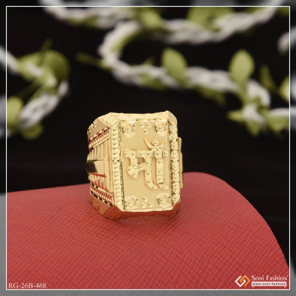 1 gram gold plated maa superior quality sparkling design