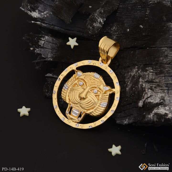 1 Gram Gold Plated Tiger Latest Design High-quality Pendant