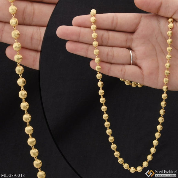 1 Gram Gold Plated Unique Design Premium-grade Quality Mala