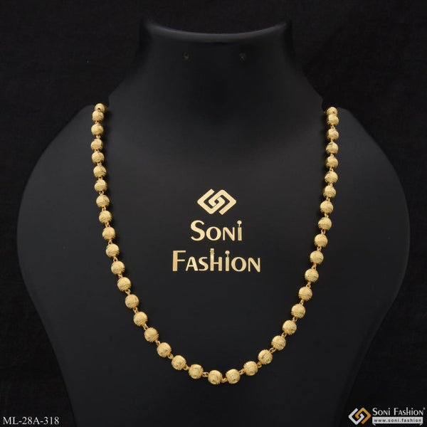 1 Gram Gold Plated Unique Design Premium-grade Quality Mala