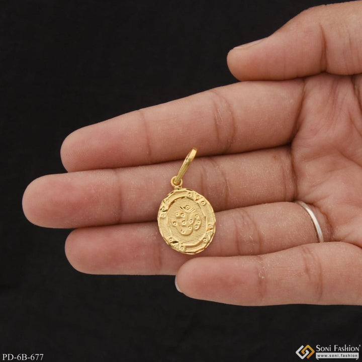 1 Gram Gold Plated Unique Pendant For Children | Kids |