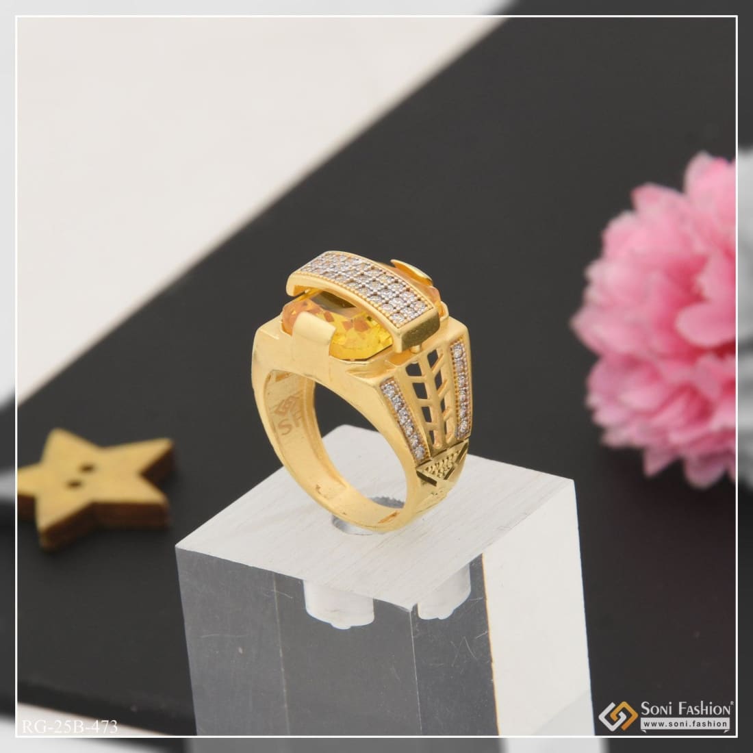 Malabar Gold & Diamonds 22k (916) Yellow Gold Ring for Men : Amazon.in:  Jewellery