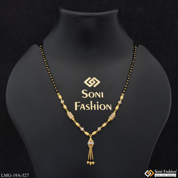 1 Gram Gold Plated Casual Design Mangalsutra for Women - Style A527