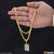 1 Gram Gold Plated Excellent Design Chain Pendant Combo for Men (CP-C542-B006)