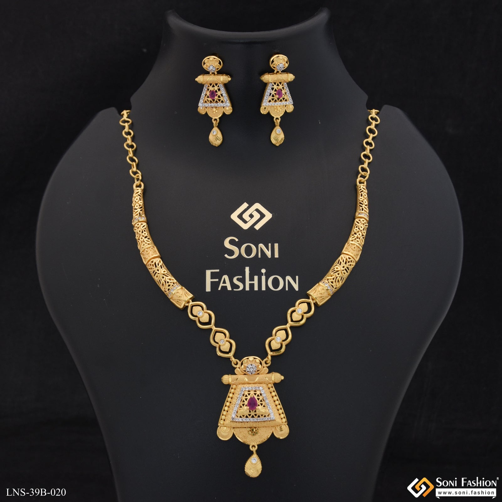1 Gram Gold Plated Jewellery Gents And Ladies Jewellery Soni Fashion