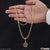 1 Gram Gold Plated Om Antique Design Chain Pendant Combo for Men (CP-C333-A992)