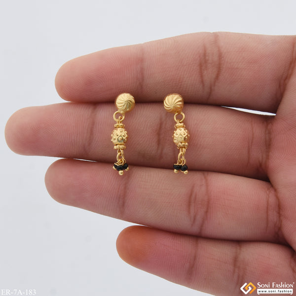 1 Gram Gold Plated Pretty Design Lovely Design Earrings for Ladies - Style A183