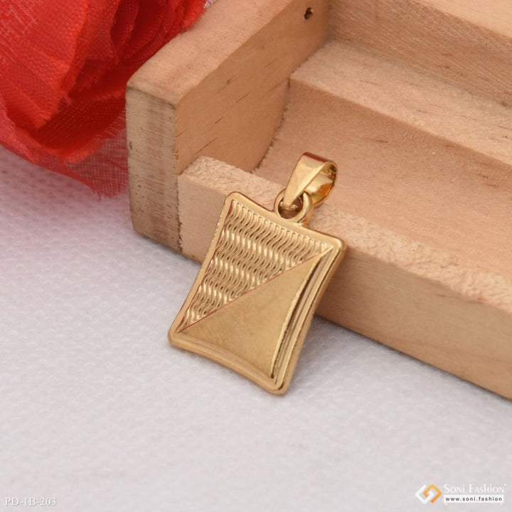 2 dual design best quality elegant golden color pendant for