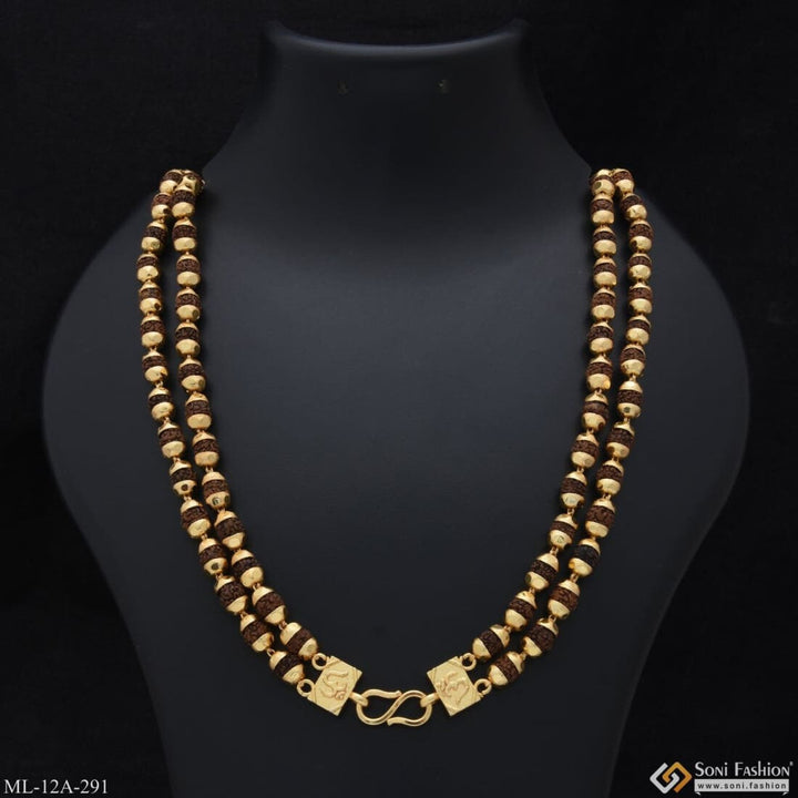 2 Line Beautiful Design Premium-grade Quality Gold Plated