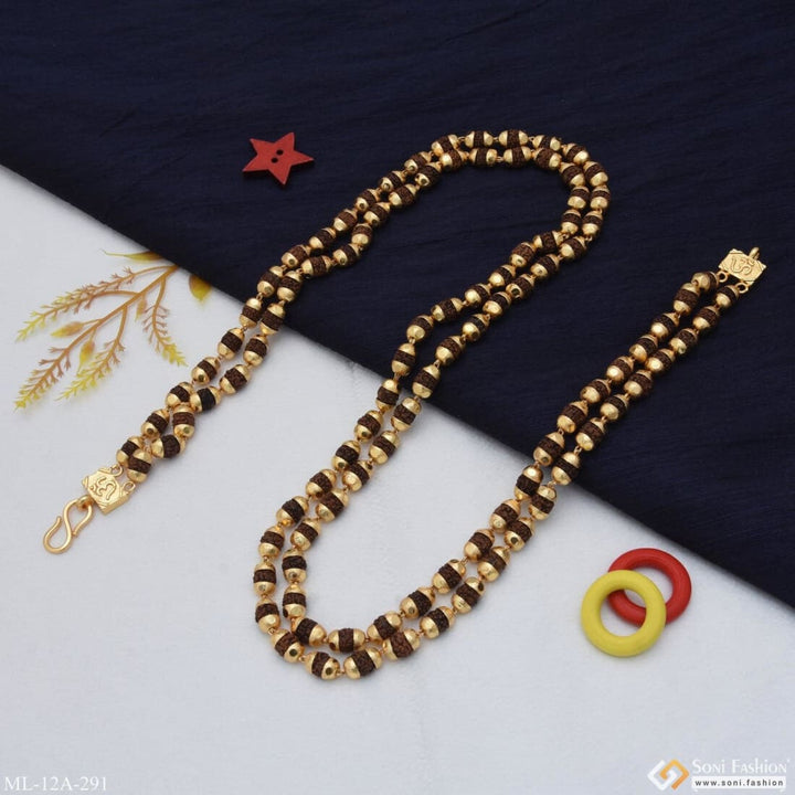 2 Line Beautiful Design Premium-grade Quality Gold Plated