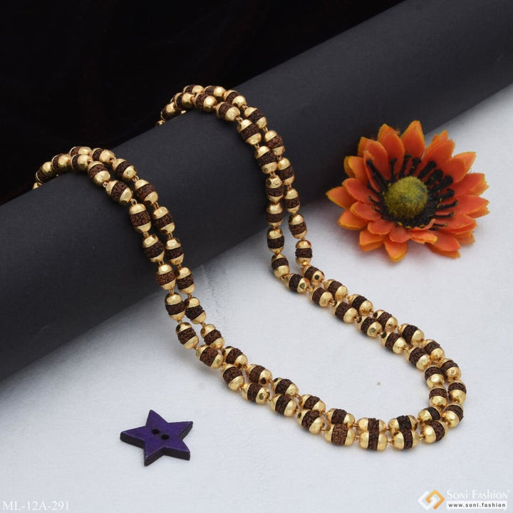 2 Line Beautiful Design Premium-grade Quality Gold Plated