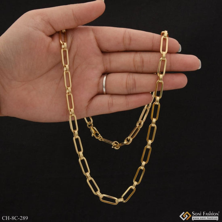 Lovely design beautiful premium-grade quality chain for men