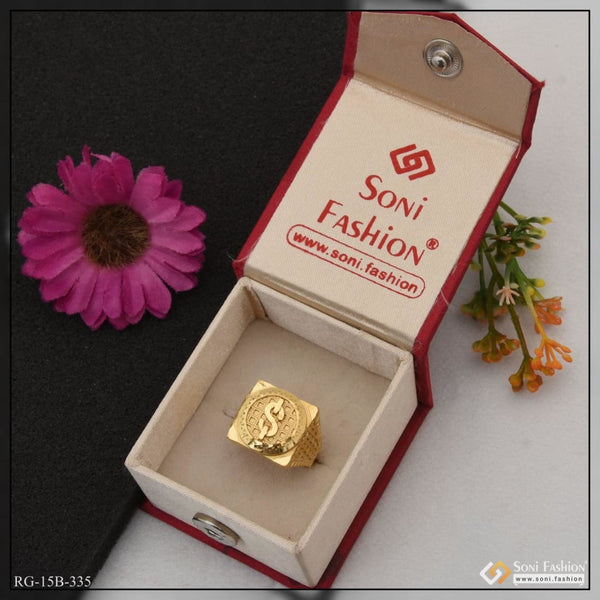 1 gram gold plated dollar best quality attractive design