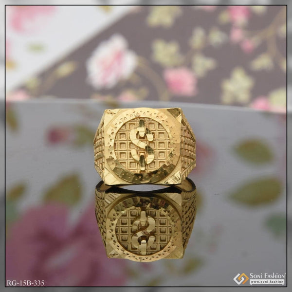 1 gram gold plated dollar best quality attractive design