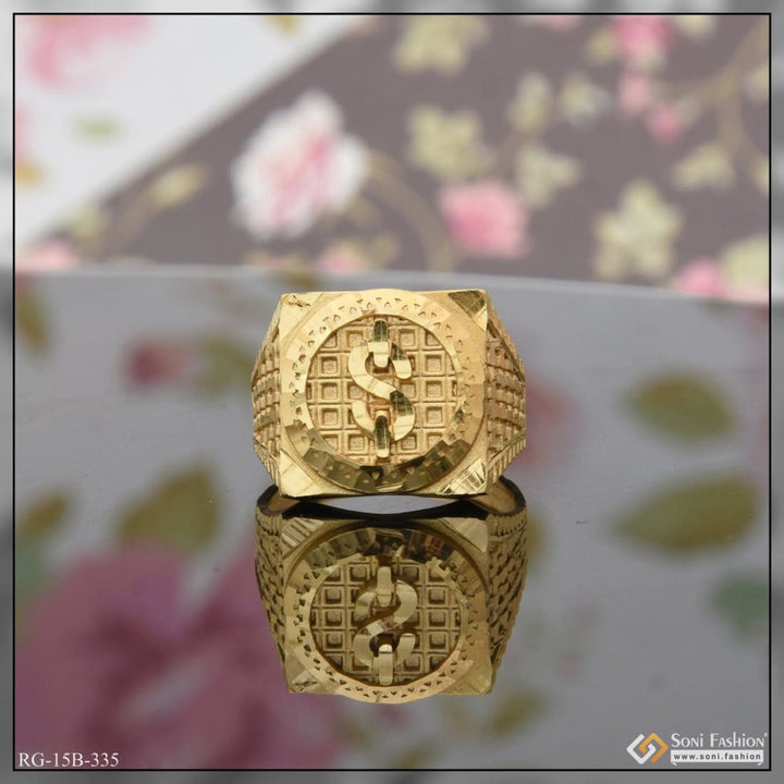 1 gram gold plated dollar best quality attractive design