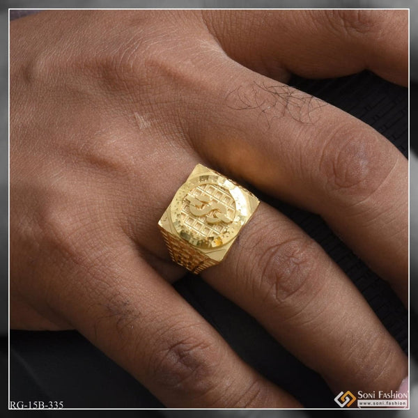 1 gram gold plated dollar best quality attractive design