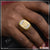1 Gram Gold Plated Om Unique Design Premium-Grade Quality Ring for Men - Style B206