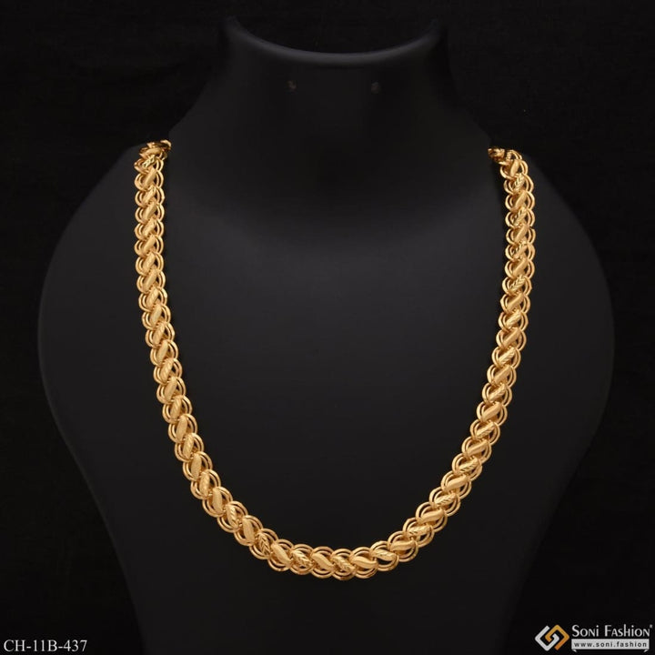 Leaf kohli exceptional design high-quality gold plated chain