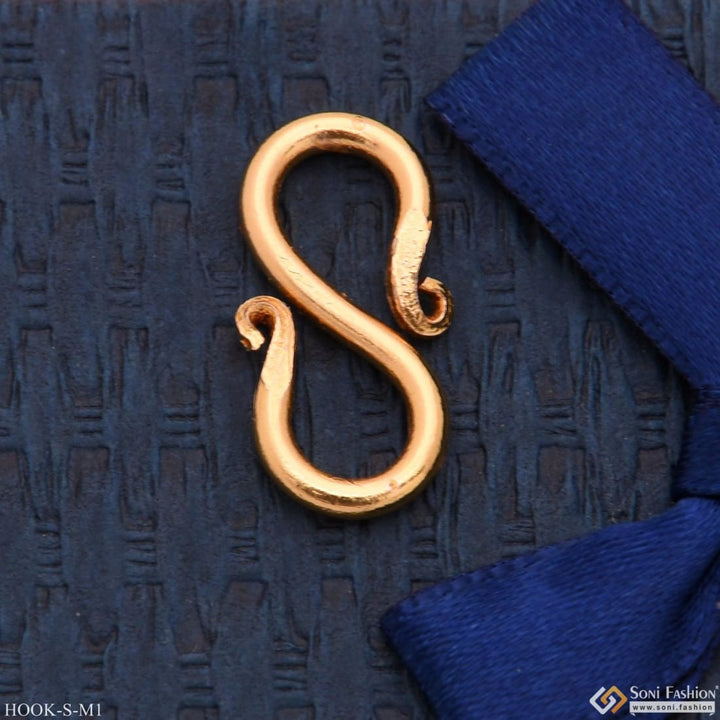 Medium Size - s Hook For Chain - Gold Plated - chain hook