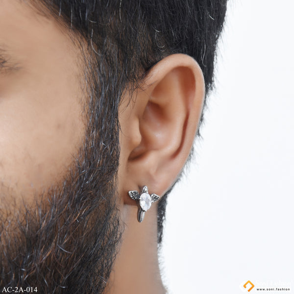 Fashionable Design Surgical Steel Stud Earring for Men - Style A014