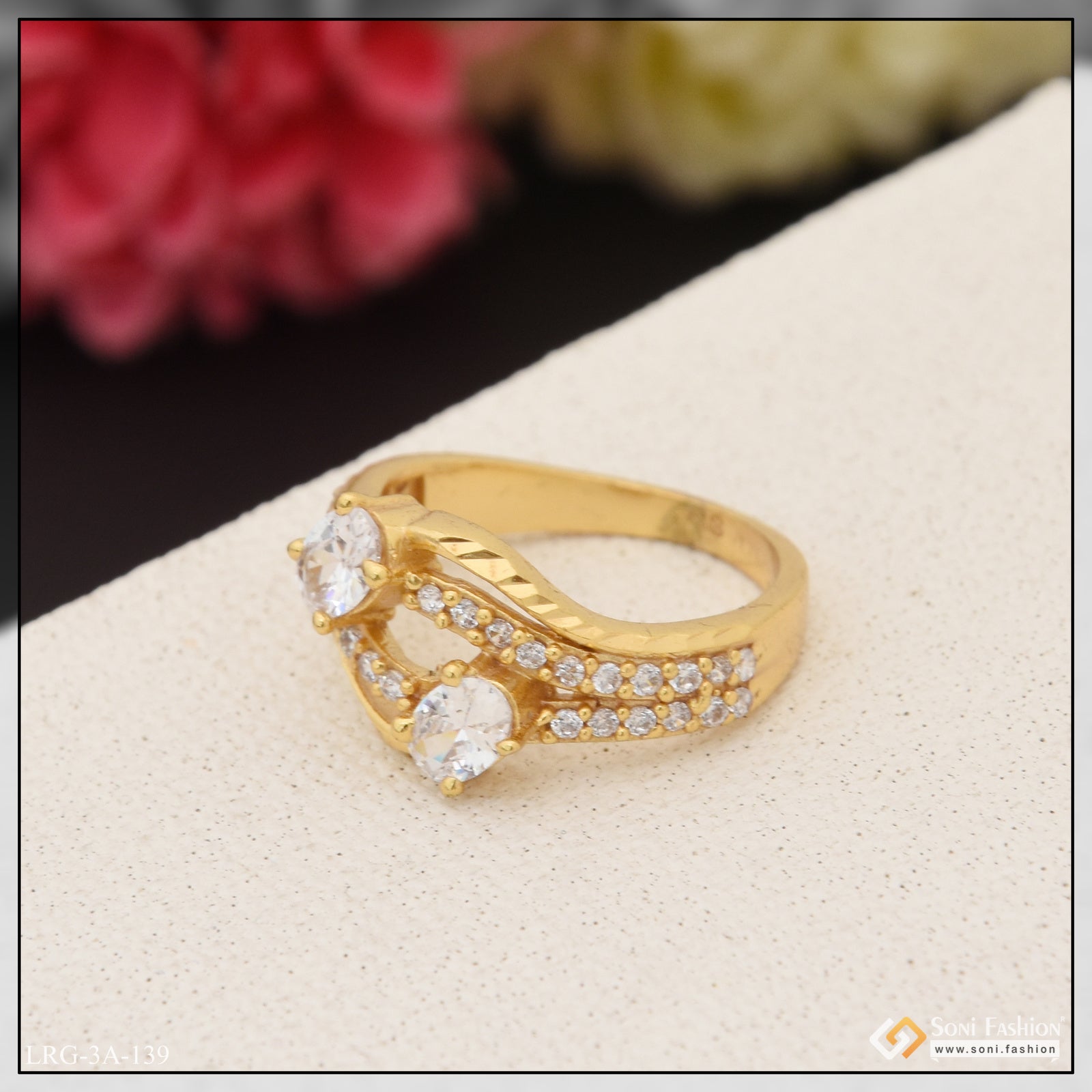 Beautiful Hidden Hearts 70-Pointer Platinum Solitaire Engagement Ring