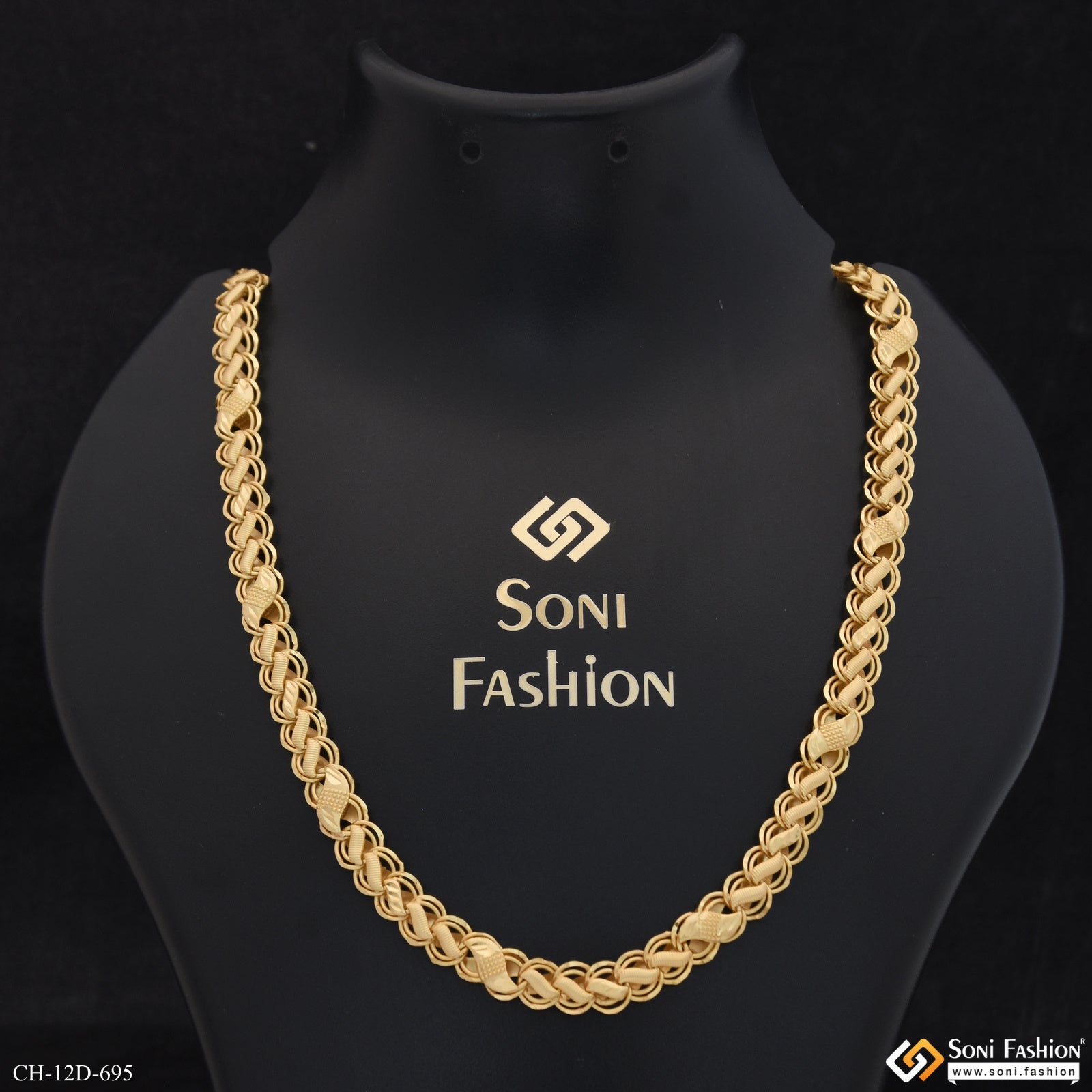 Shop Men s Gold Plated Chain Collection Soni Fashion
