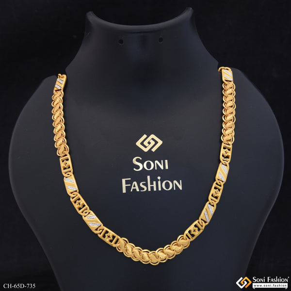 1 Gram Gold Plated Glamorous Design Kohli Nawabi for Men - Style D735