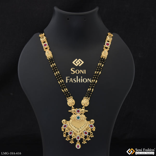 Casual Design Gold Plated Mangalsutra for Women - Style A616