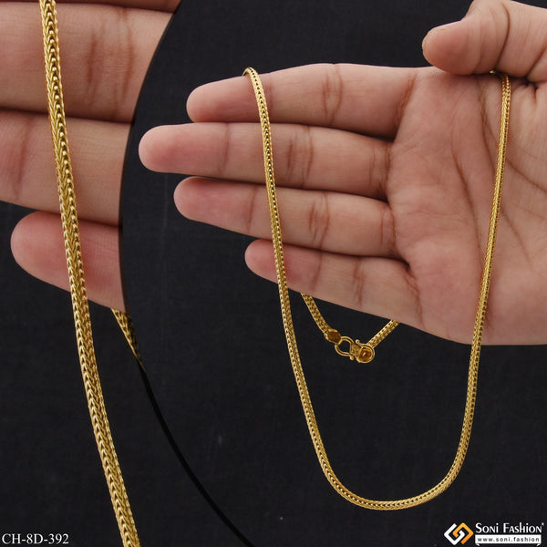 Decorative Design Best Quality Gold Plated Snake Chain for Men - Style D392